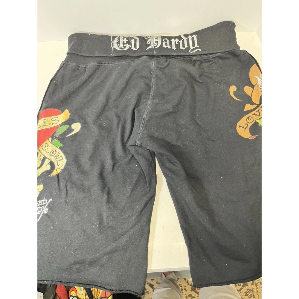 Ed Hardy Love Kills Slowly Women's Gothic Shorts, Small Classic - Picture 7 of 9